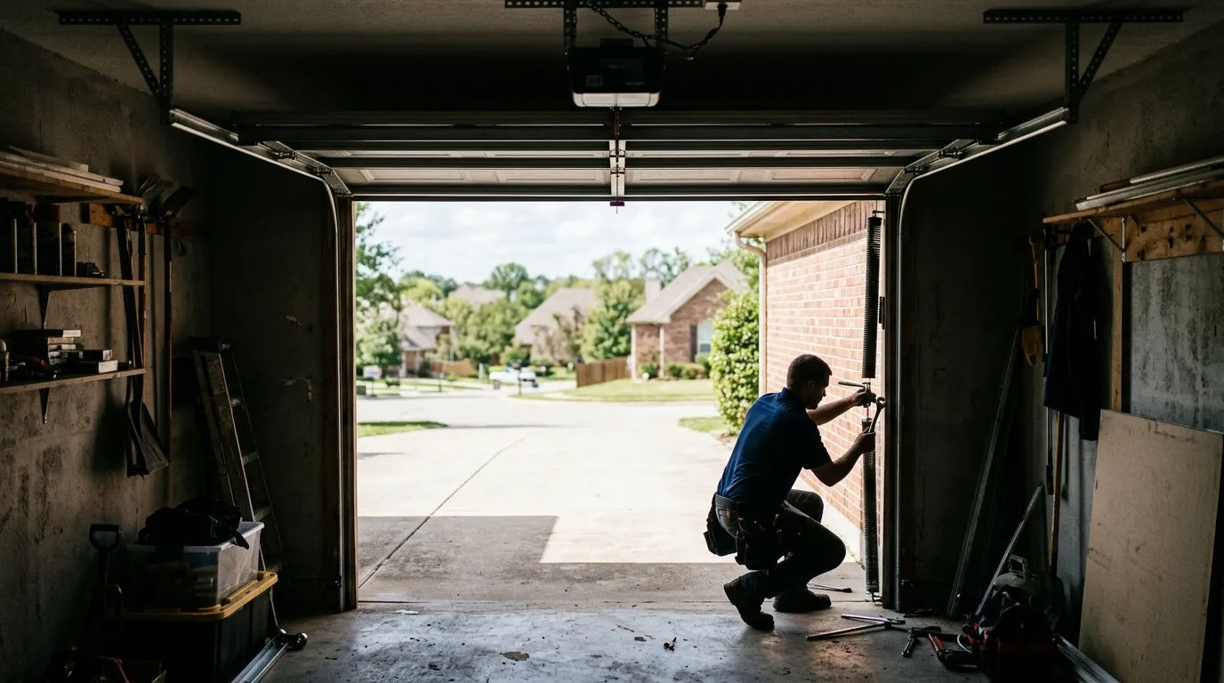 Garage Doors on Wayne's Older Housing Stock